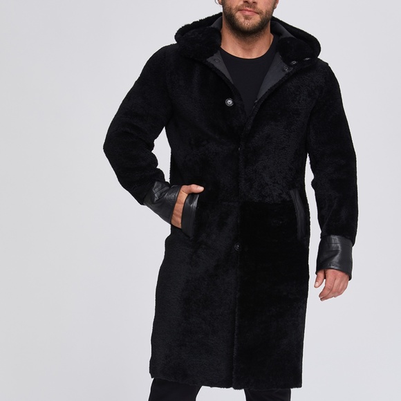 Men's shearlings winter overcoats. 100 % Turkish Sheepskin. Winter essentials